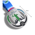 Gold, Silver, Bronze Baked Enamel Medal and Processing Customized Medal in Hot-selling Metal Marathon Sports Competition